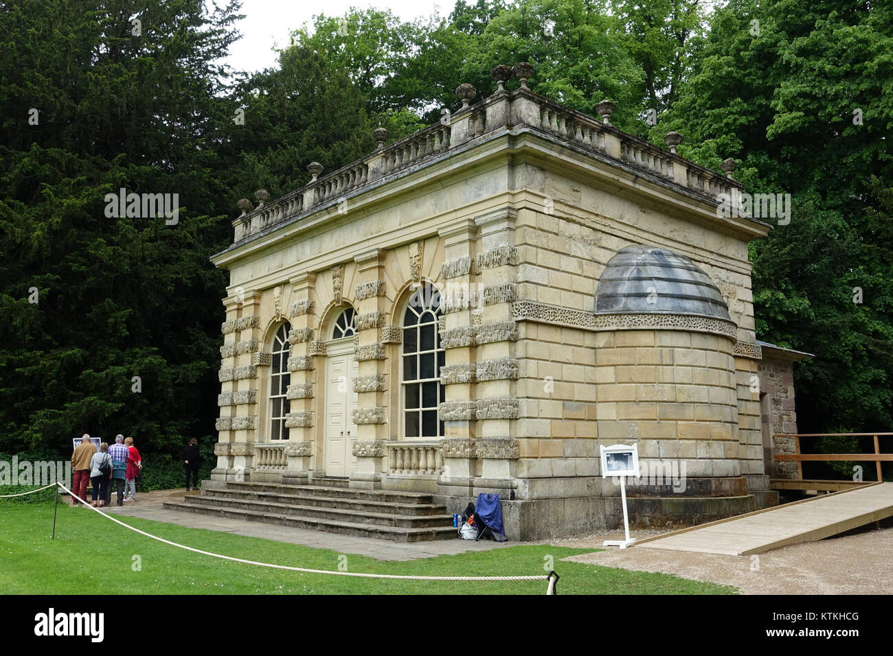 Banqueting House, Studley Royal Park   North Yorkshire, England   DSC00721 Stock Photo