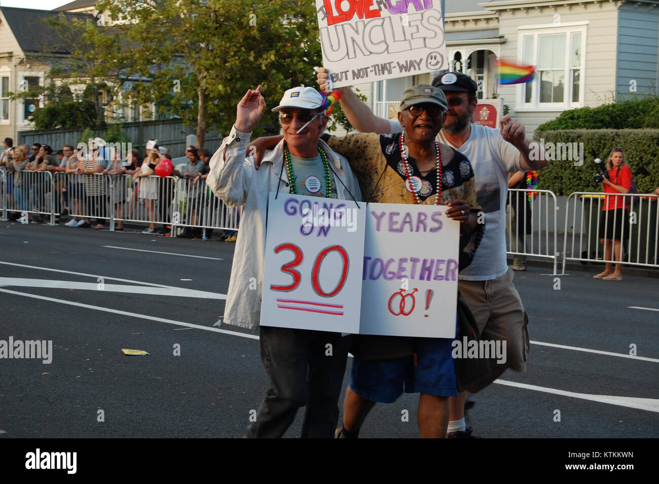 The Auckland Pride Parade of 2016 was a vibrant celebration of LGBTQ+ ...
