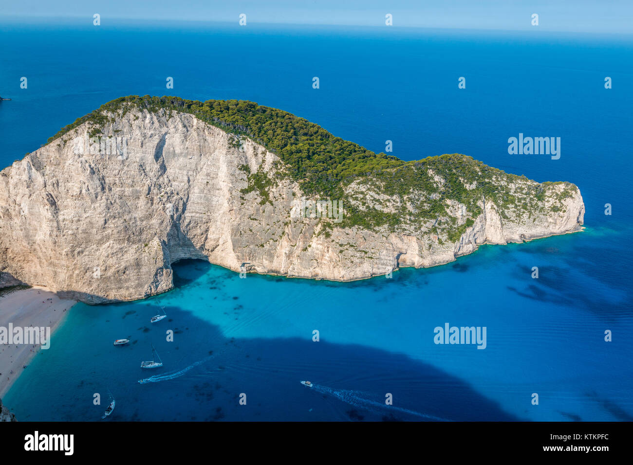 Zakynthos Island Greece Stock Photo
