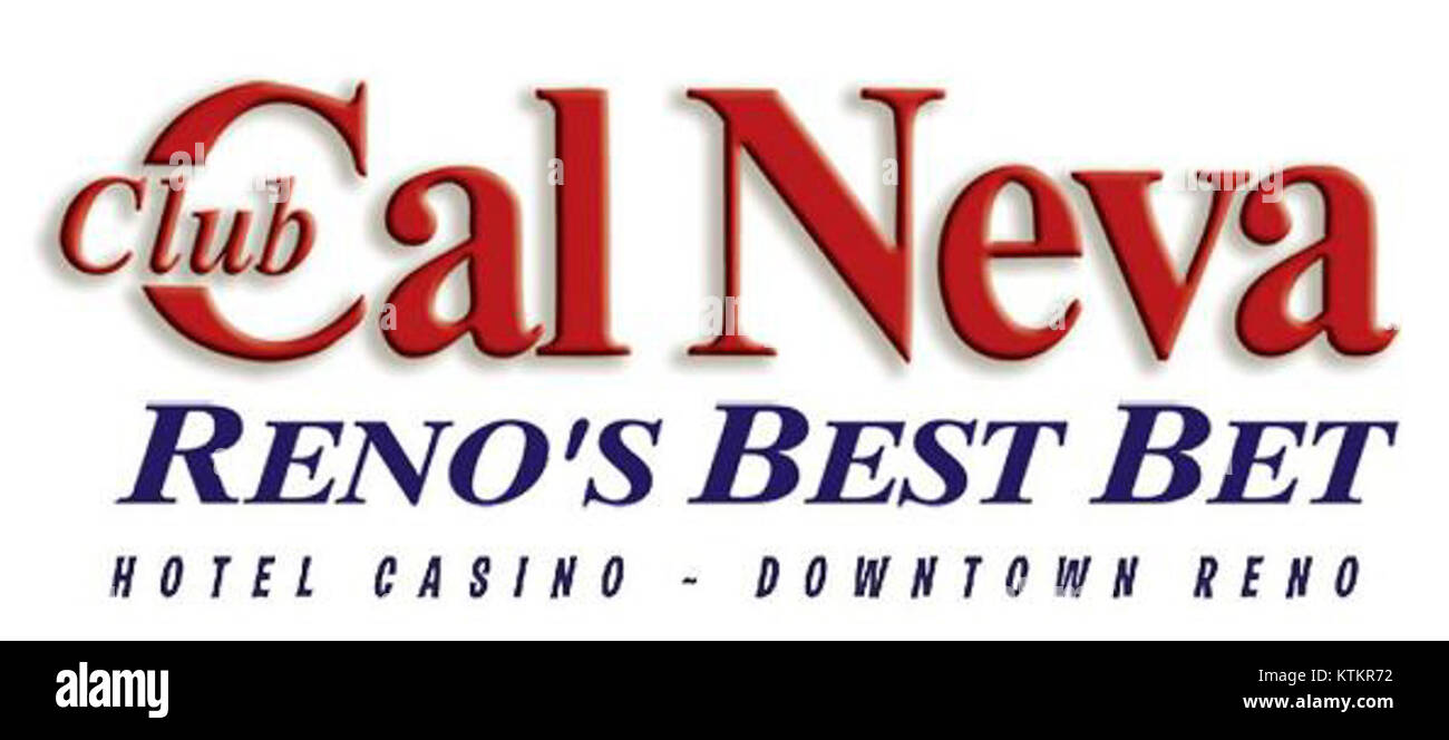 Club Cal Neva logo Stock Photo Alamy