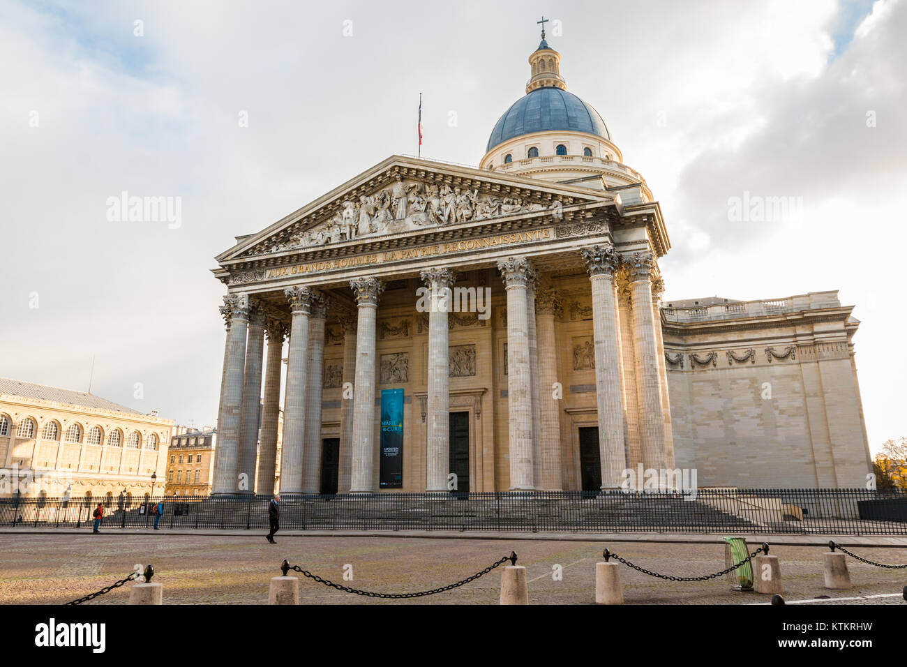 The Pantheon of Paris Stock Photo