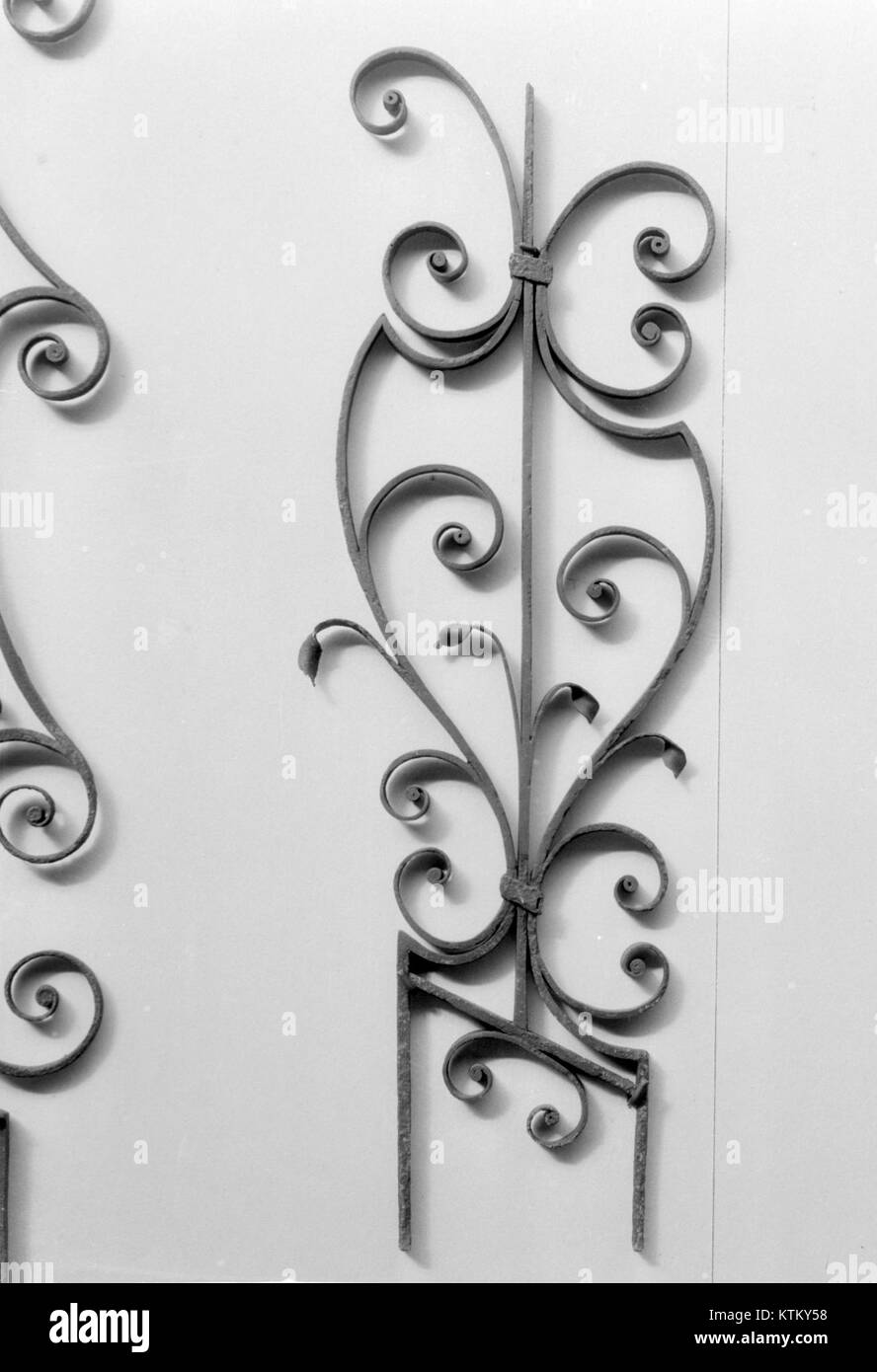 This baluster, part of a historical architectural collection ...