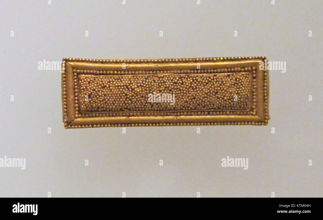 A bead from the collection at the Metropolitan Museum of Art, catalog