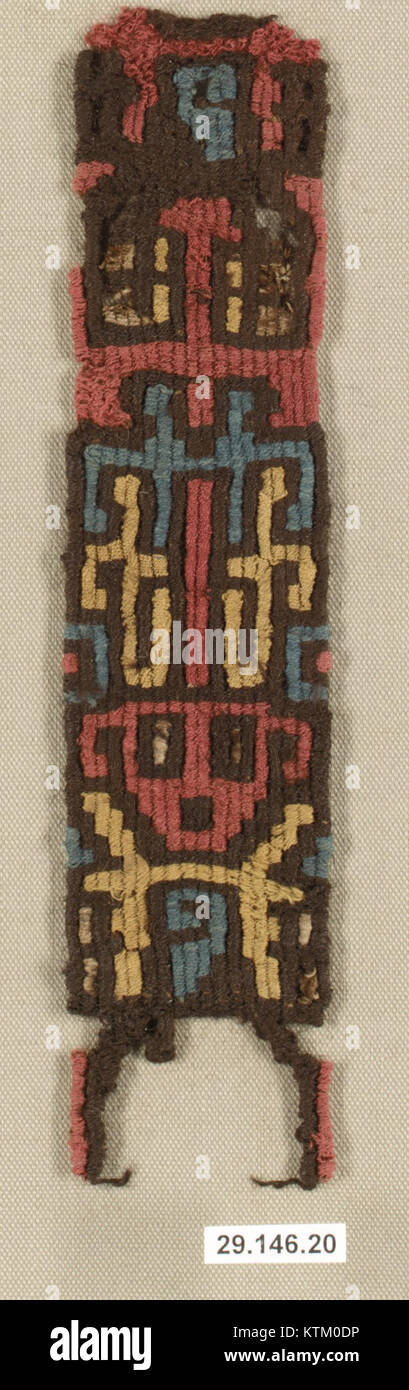 Historical Textiled Patterns This *band fragment* is part of a historical textile, preserved in the ...