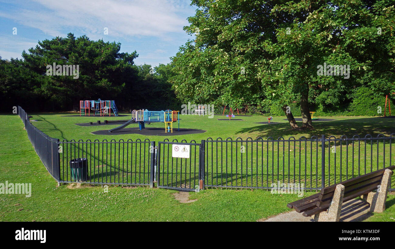 Barrack Hall Play Area, Belle Hill, Old Town, Bexhill Stock Photo Alamy