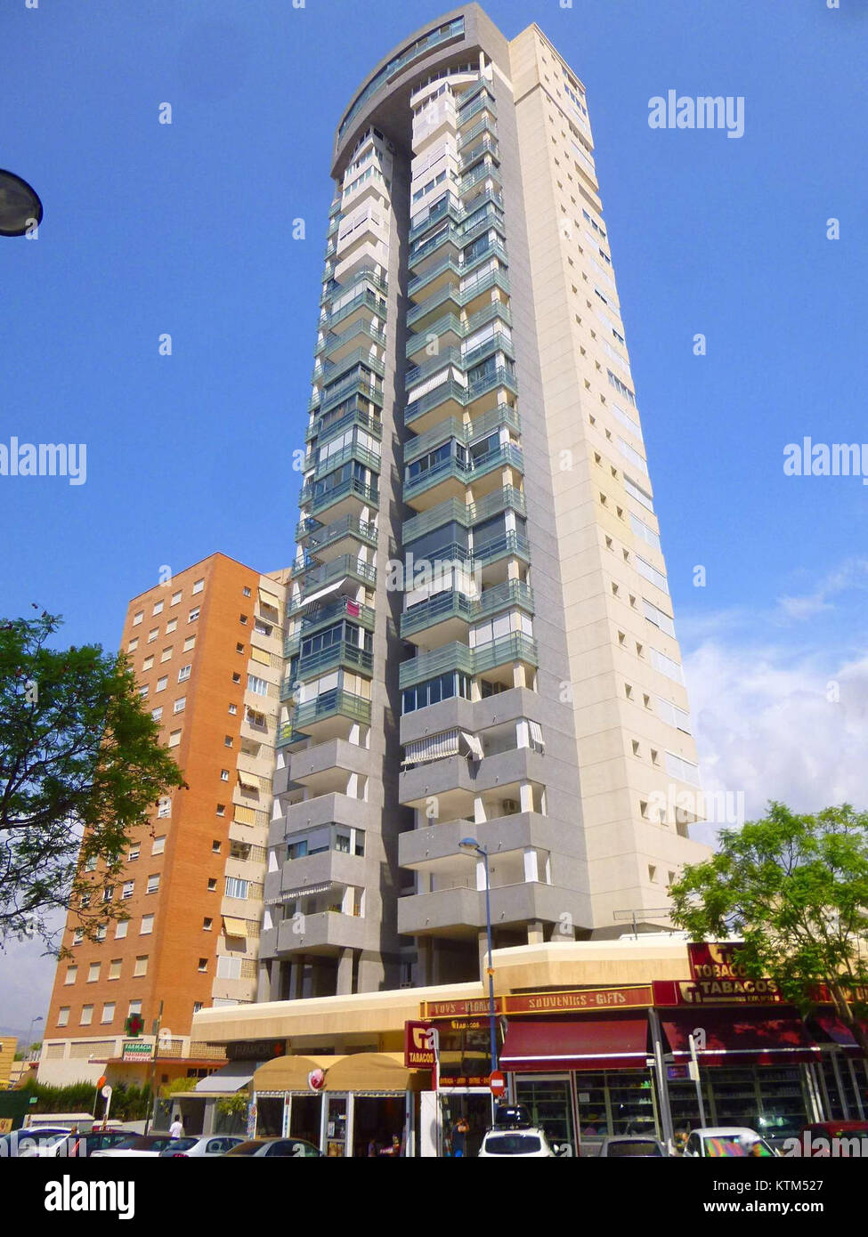 Benidorm   Calle Langreo 4 (1) Stock Photo