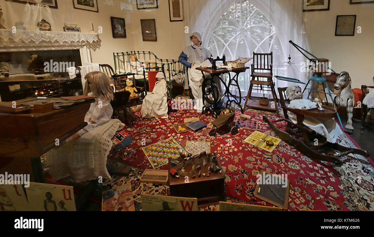 The Beck Isle Museum in Pickering features a well-preserved living room ...