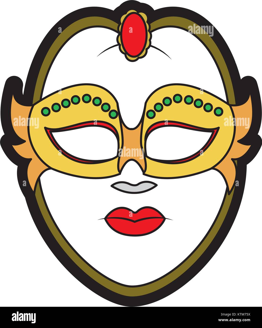 Isolated mask design Stock Vector Image & Art Alamy