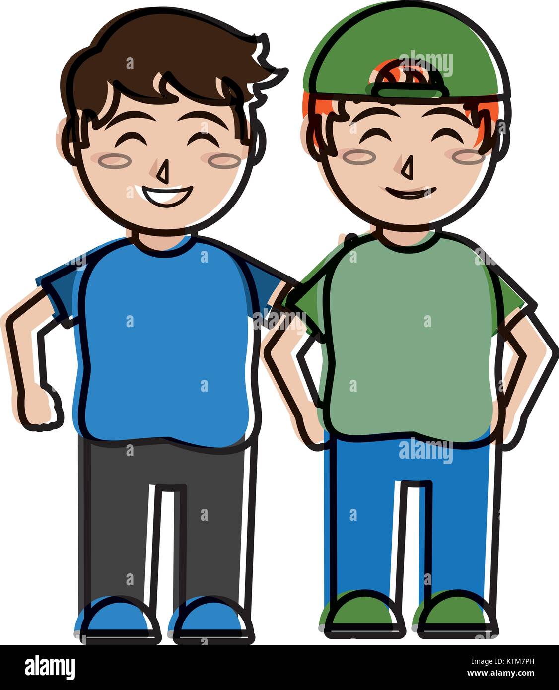 Boys cartoons design Stock Vector Image & Art - Alamy