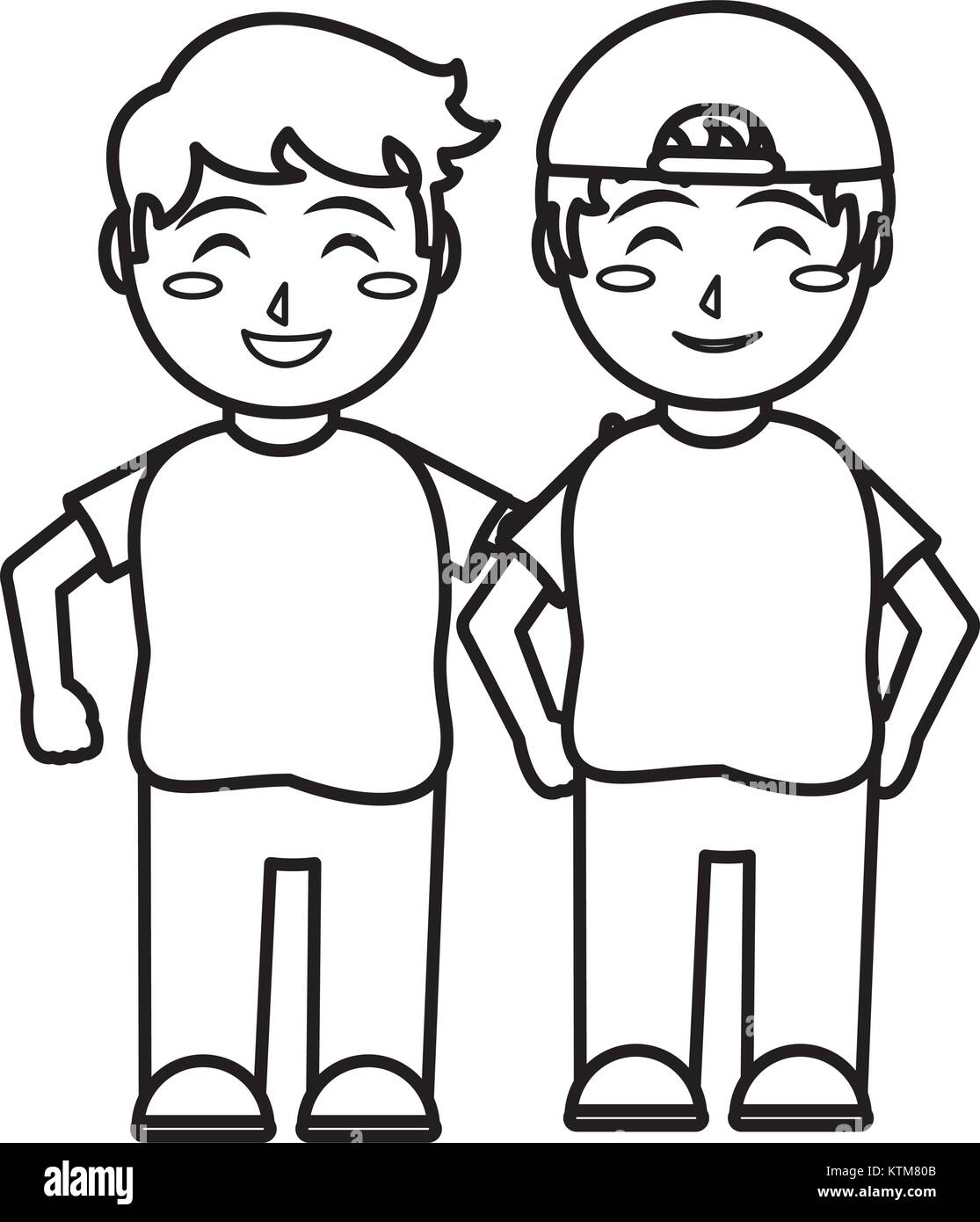 Boys cartoon design Stock Vector Image & Art - Alamy