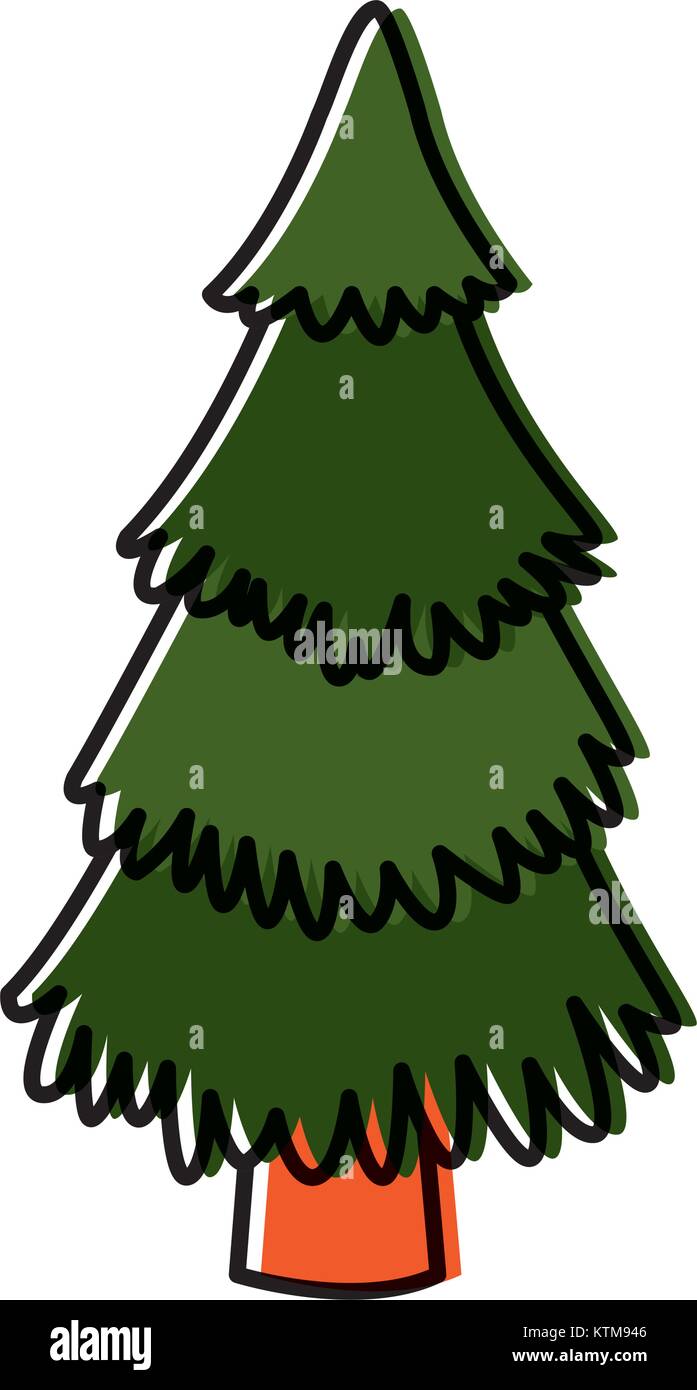 Tree pine isolated icon vector illustration graphic design Stock Vector ...