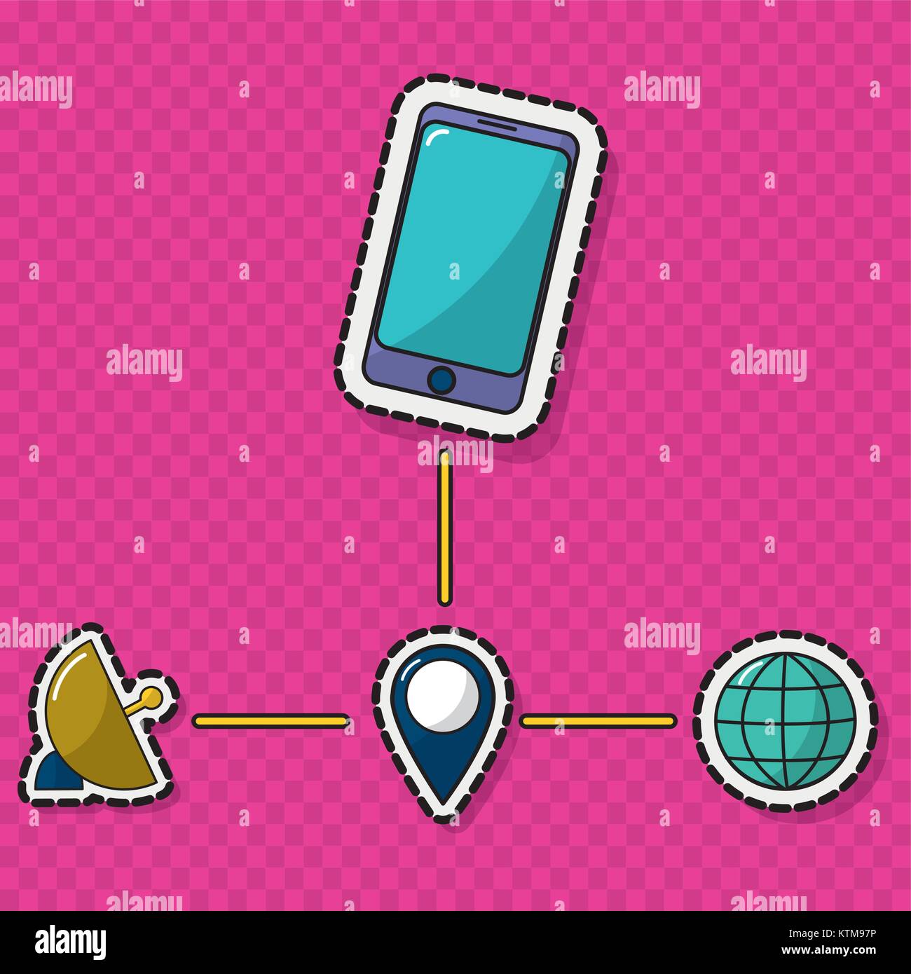 Smartphone device design Stock Vector Image & Art - Alamy