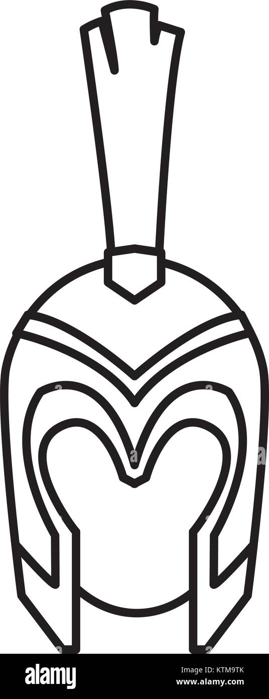 Medieval warrior helmet icon vector illustrationgraphic design Stock ...