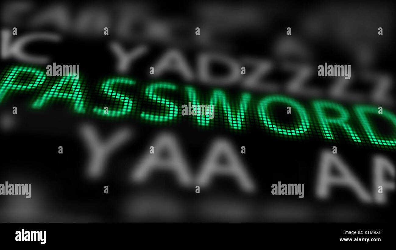 An impressive 3d illustration of a secret code on a laptop screen of a ...