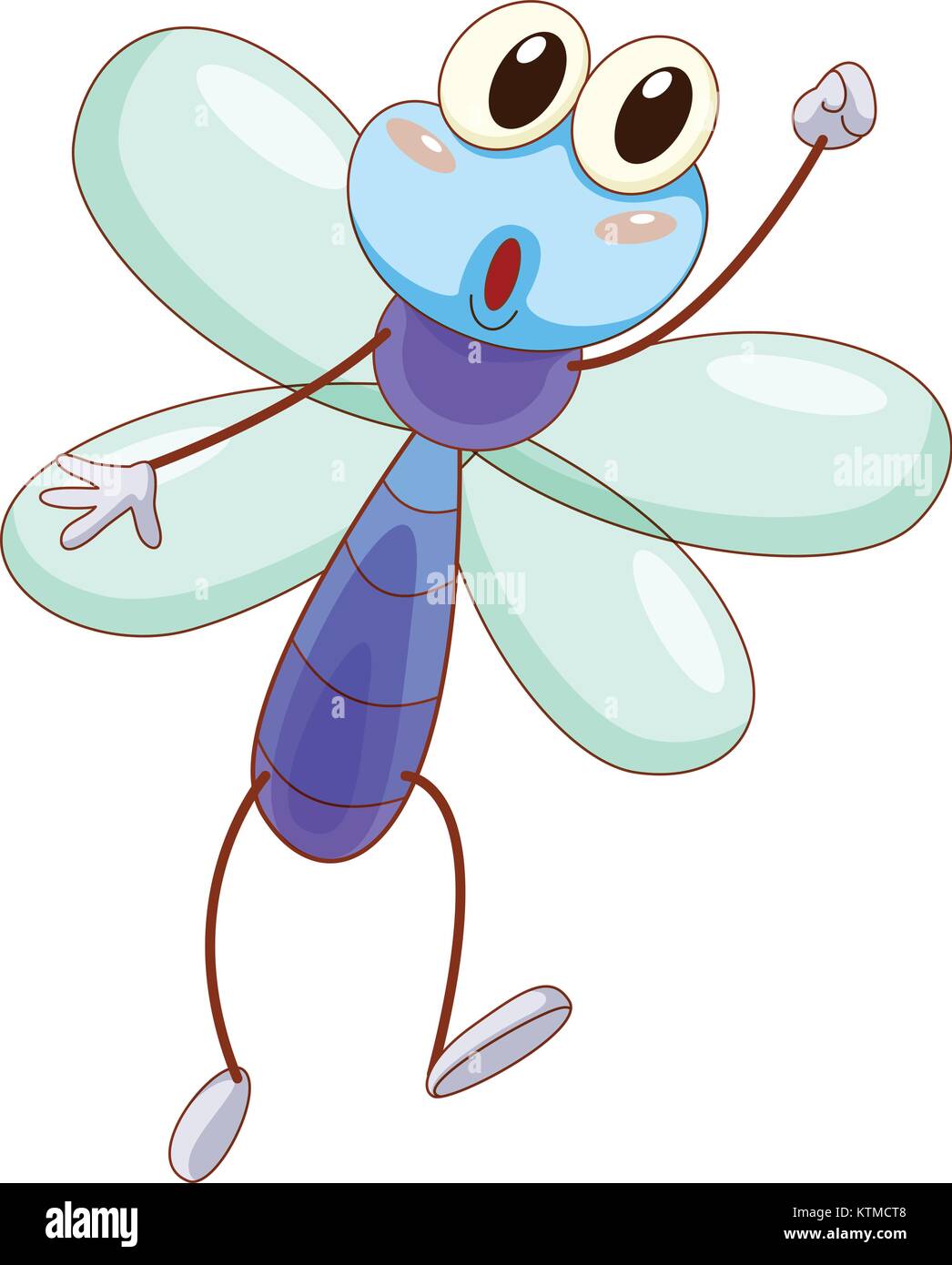 illustration of a cute fly Stock Vector Image & Art - Alamy