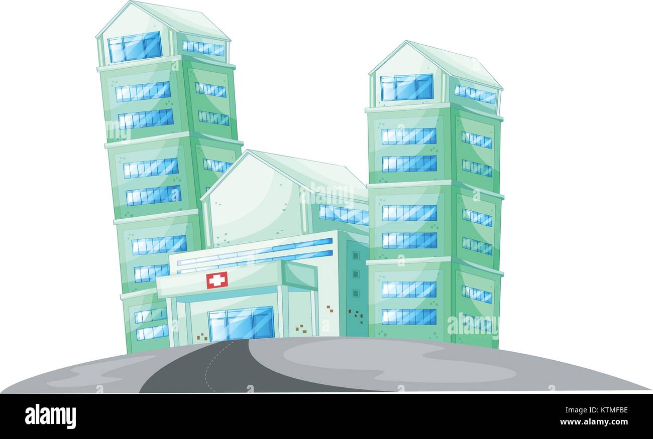 illustration of a house on a white background Stock Vector Image & Art ...