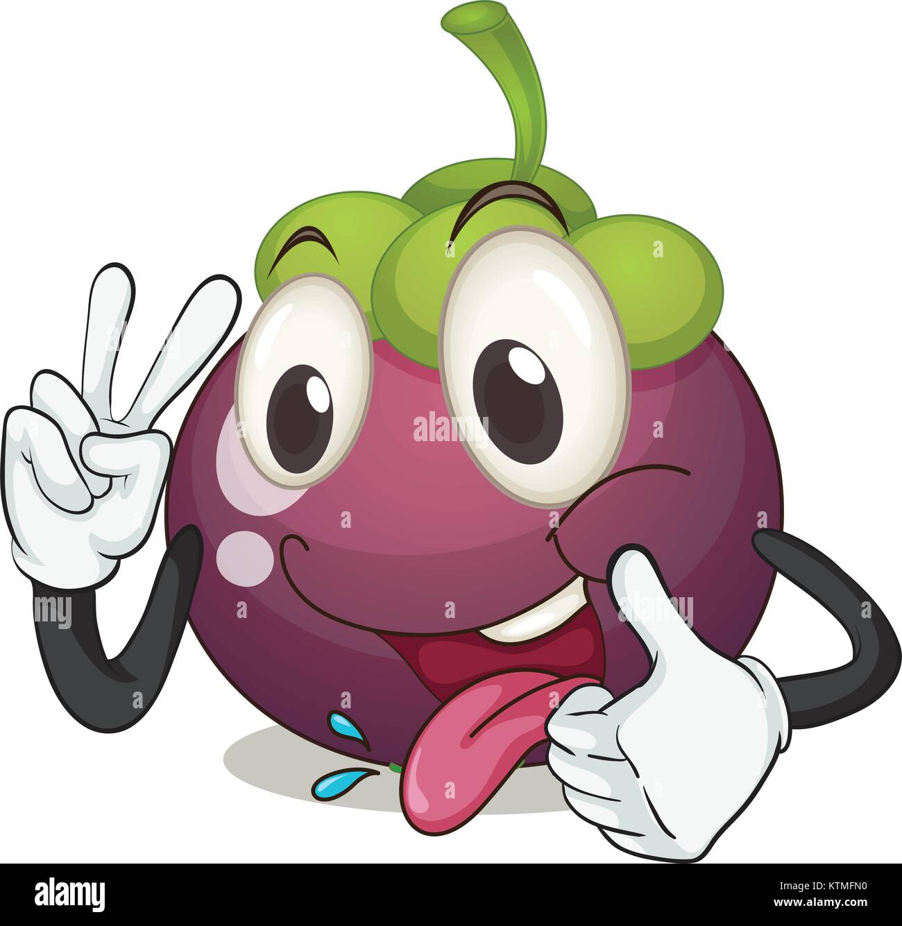 illustration of a berry on a white background Stock Vector Image & Art ...