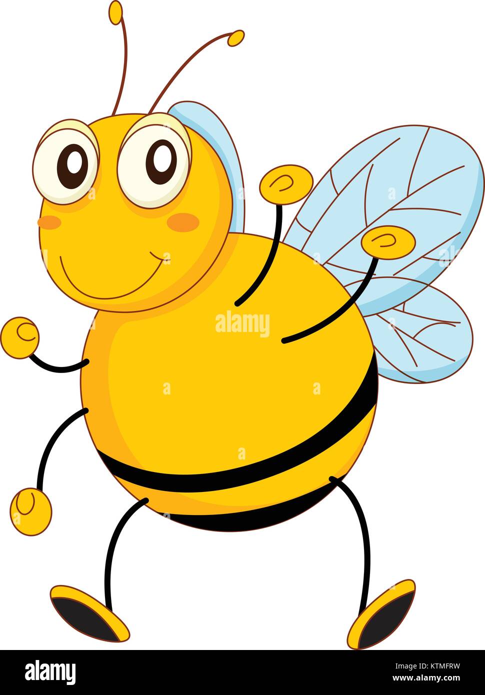 cartoon bee cute
