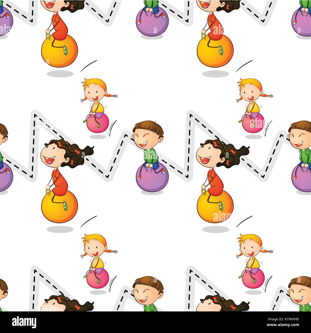 illustration of kids on a white background Stock Vector Image & Art - Alamy