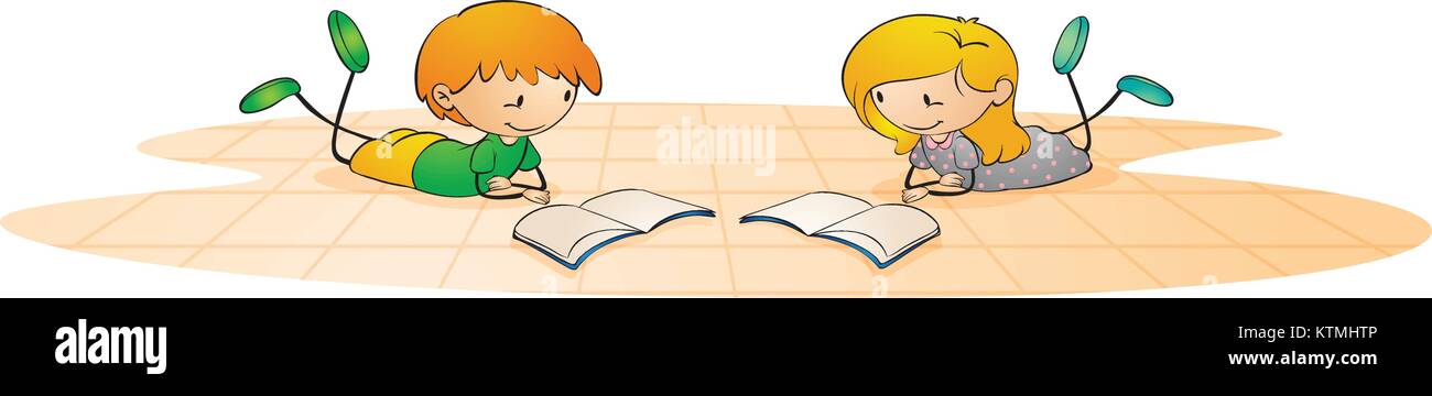 illustration of a kids on a white background Stock Vector Image & Art ...