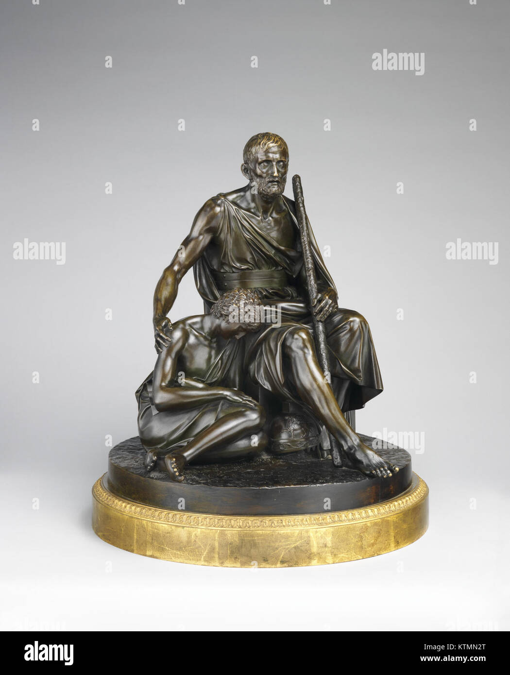 A historical artwork or sculpture depicting Belisarius, the Roman ...