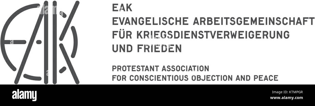 An image displaying the logo of the European Artists' Association (EAK), presented in both German and English versions, sized at 300 pixels in width, representing the organization's commitment to fostering artistic collaboration across Europe. Stock Photo