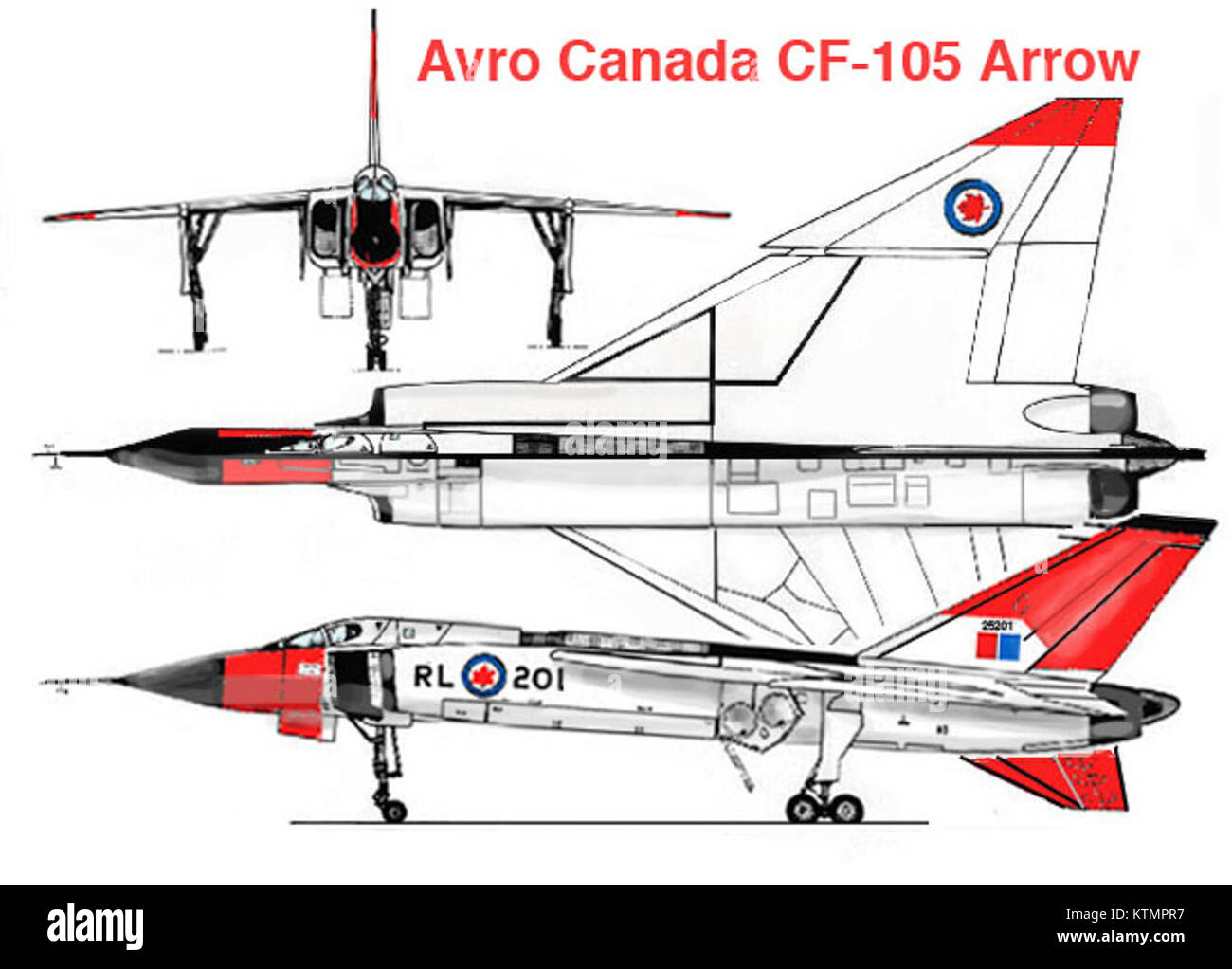 Avro arrow hi-res stock photography and images - Alamy