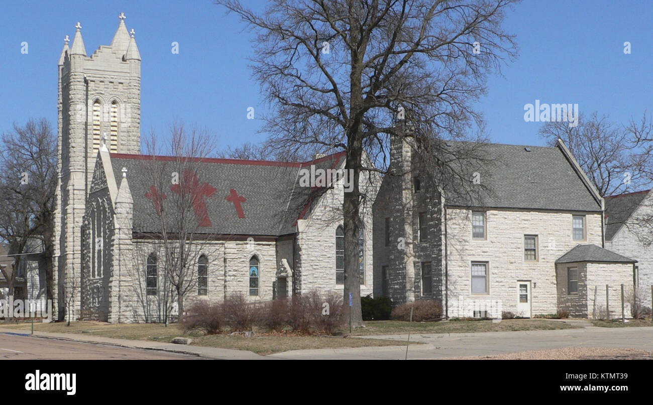 Beatrice Christ Church Episcopal from SW 1 Stock Photo Alamy