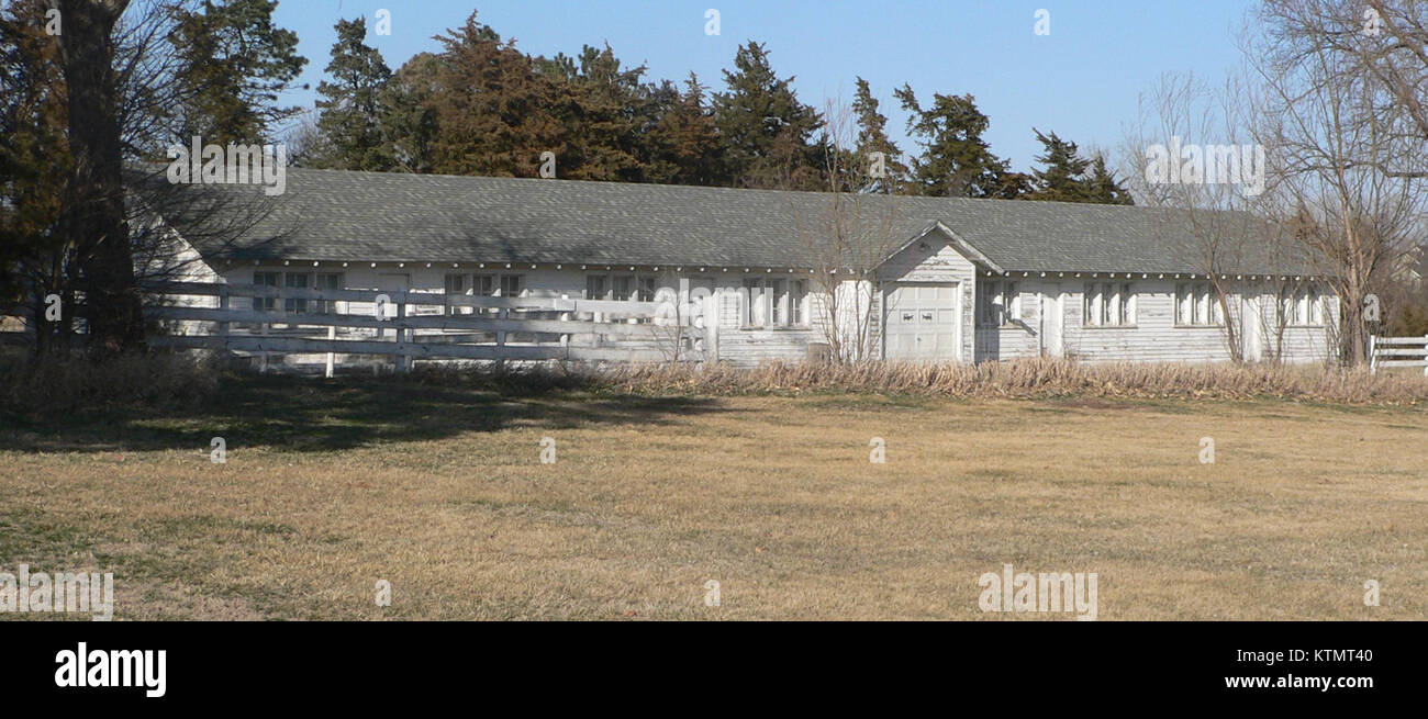 Beatrice Feeble Minded Youth Farm chicken coop 1 Stock Photo Alamy