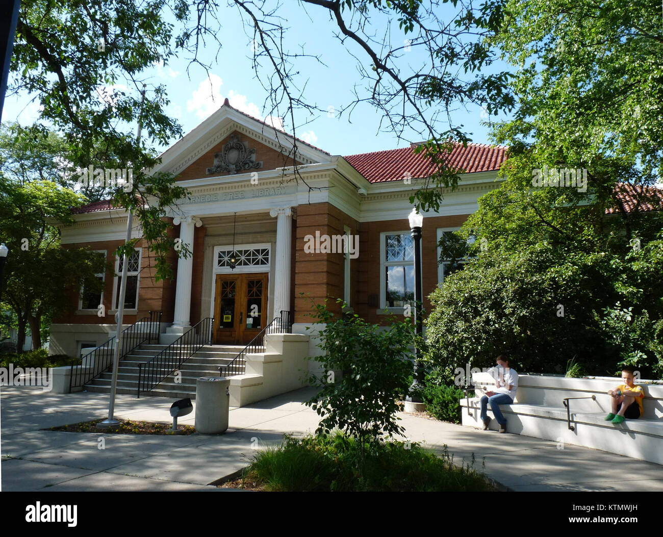 Baraboo Public Library, located in Wisconsin, serves as a community hub ...