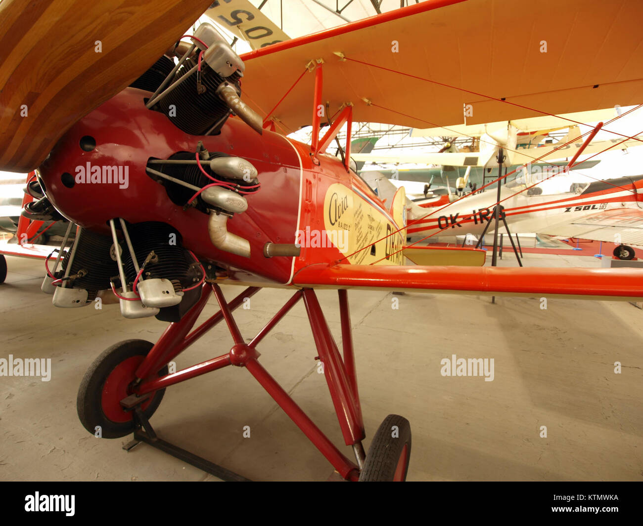 Avia Ba 122 (OK AVE) Pic1 Stock Photo - Alamy