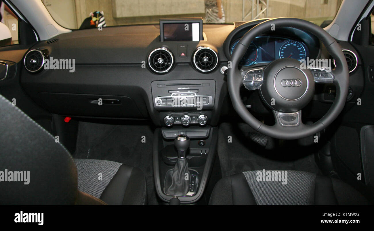 Audi A1 Sportback interior Stock Photo - Alamy