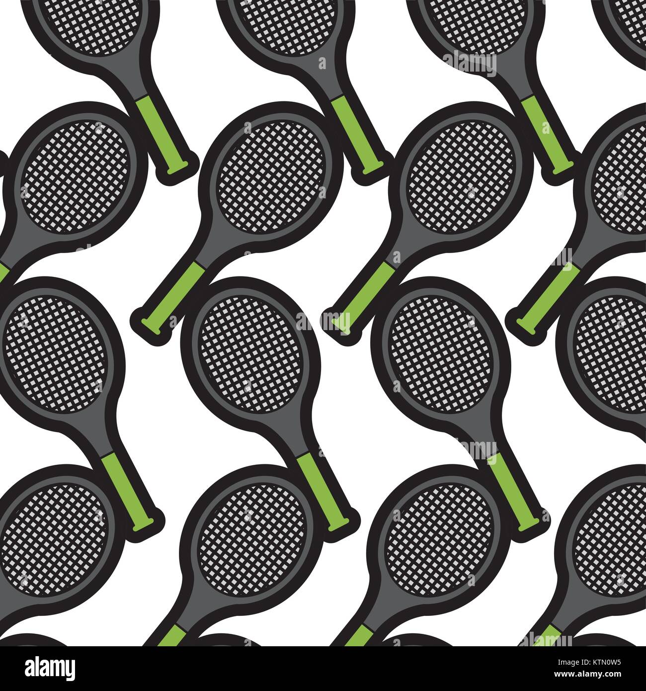 Tennis Racket Net Pattern Vector tennis racket sport equipment seamless pattern vector illustration ...