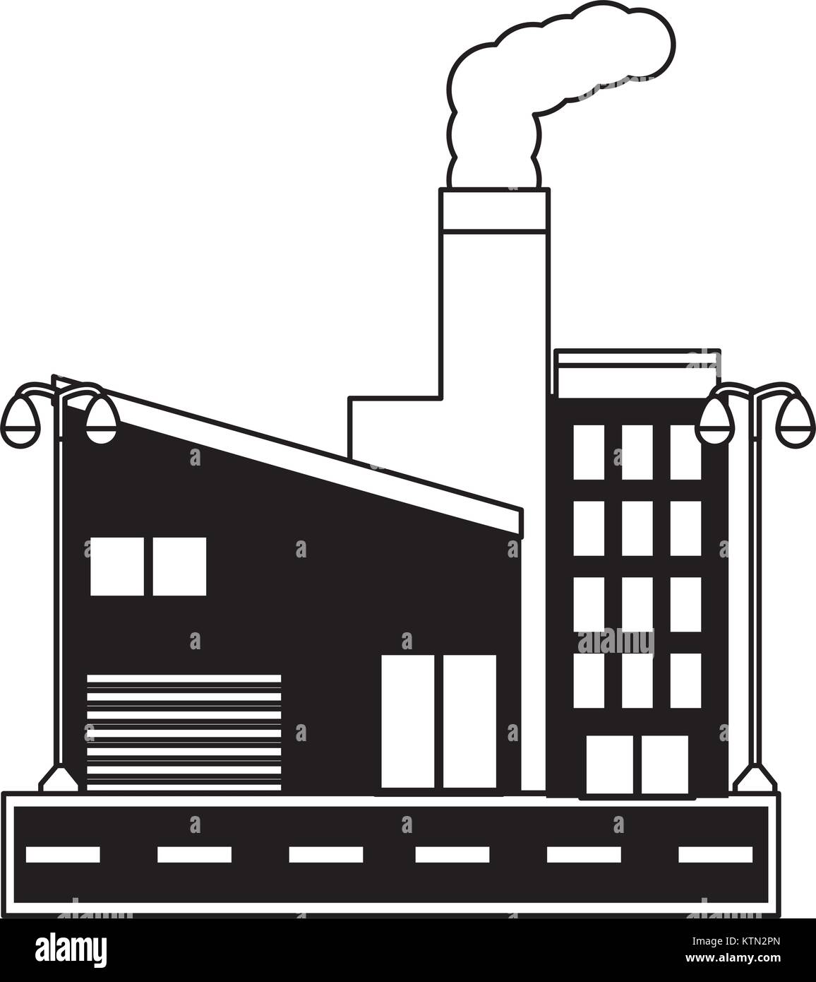 industrial building icon Stock Vector Image & Art - Alamy