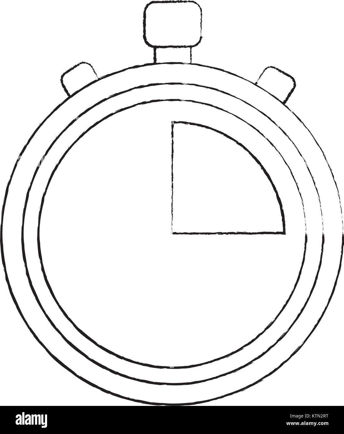 clock time stopwatch business icon vector illustration Stock Vector ...