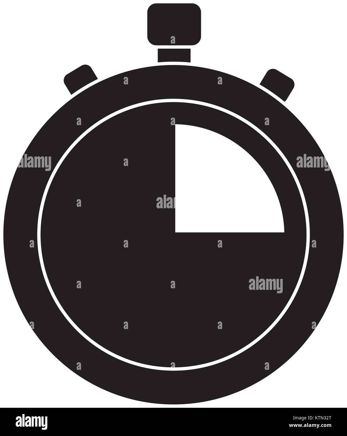 clock time stopwatch business icon vector illustration Stock Vector ...