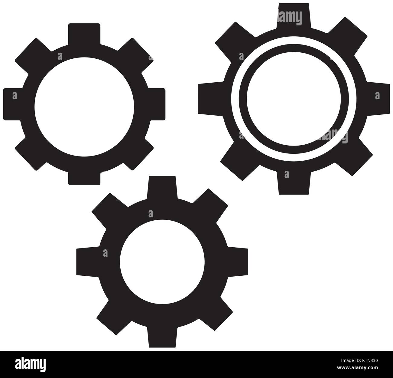 business gear cooperation team work concept vector illustration Stock ...