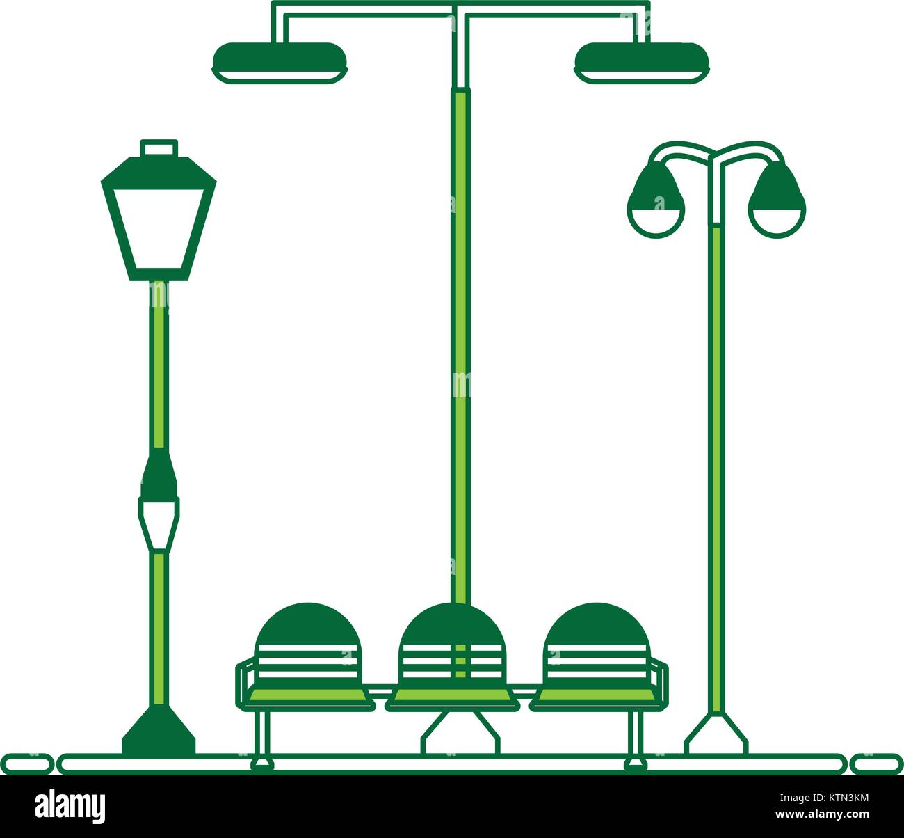 Ornate street lamps Stock Vector Images - Alamy