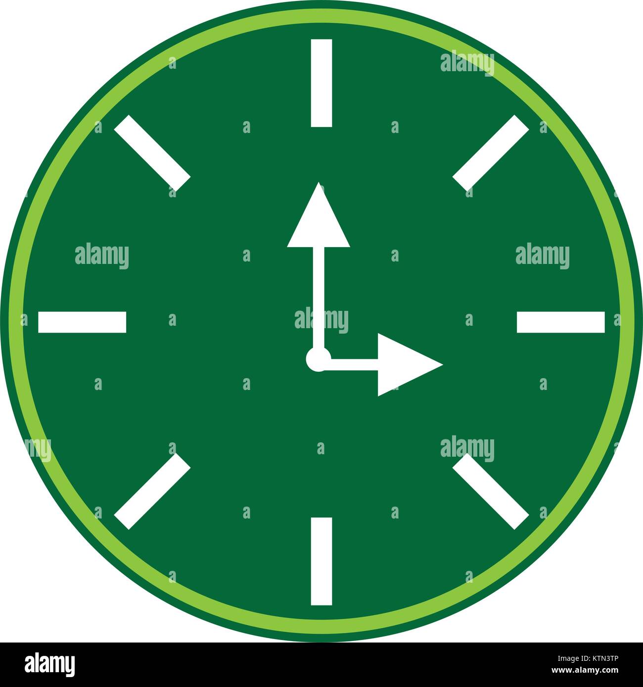 clock icon image Stock Vector Image & Art - Alamy