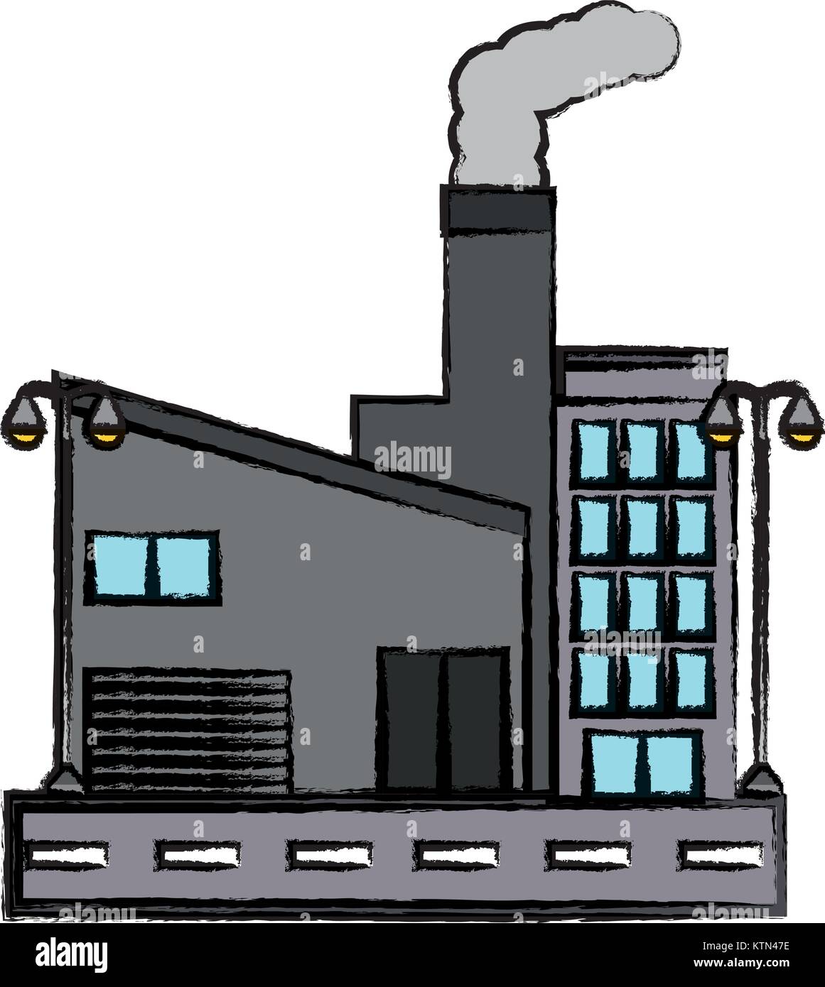 industrial building icon Stock Vector Image & Art - Alamy