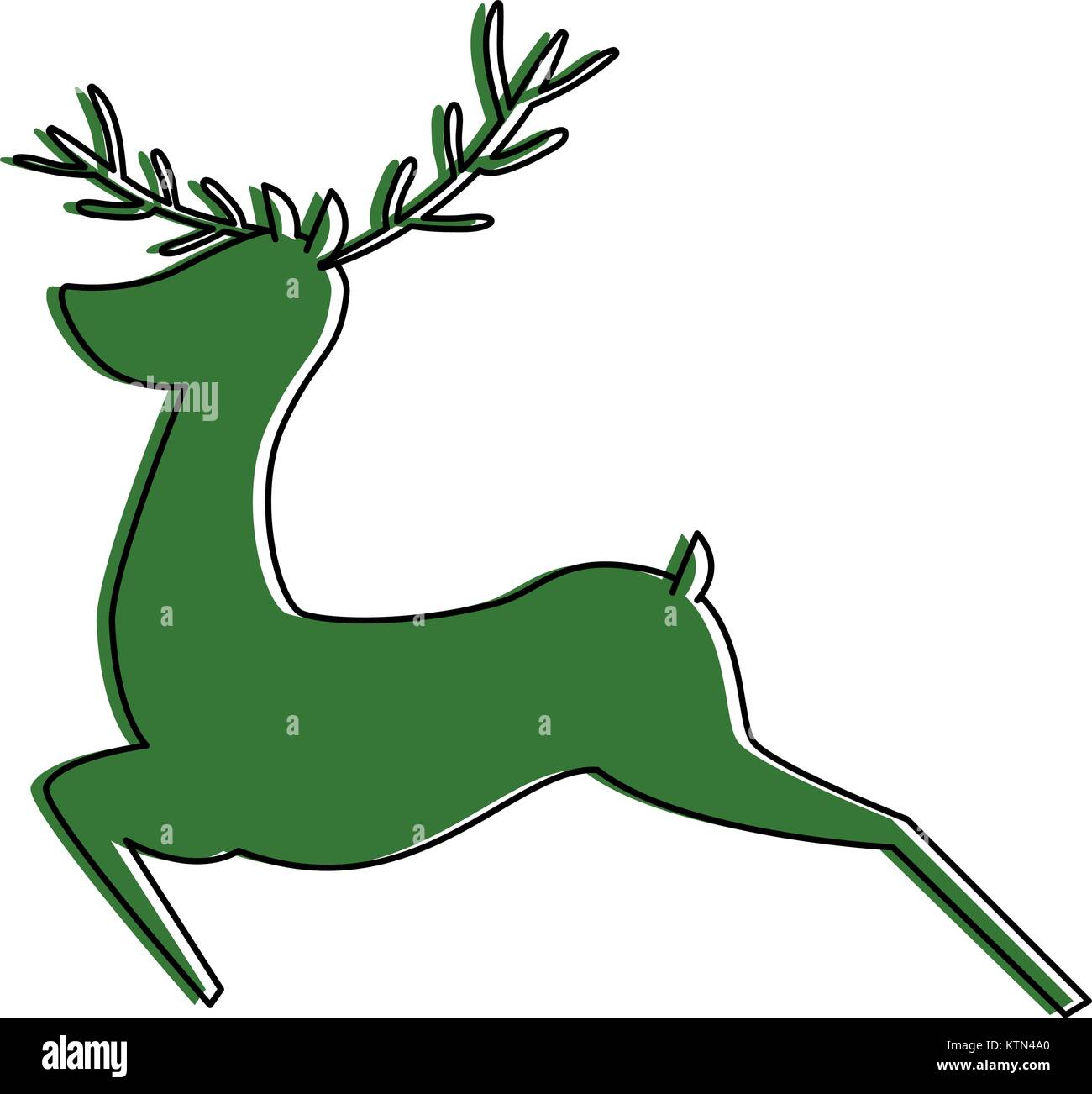 reindeer animal isolated icon vector illustration design Stock Vector ...