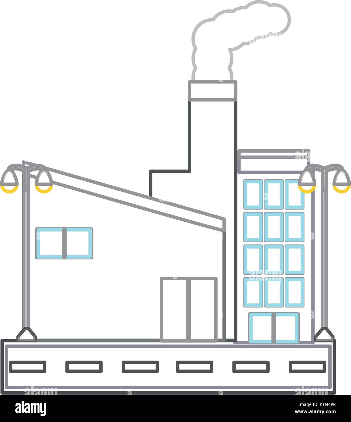 industrial building icon Stock Vector Image & Art - Alamy