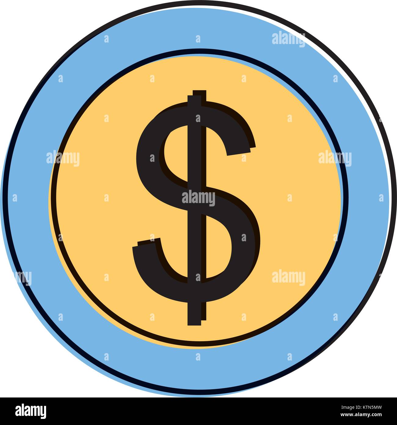dollar money currency cash icon Stock Vector Image & Art - Alamy