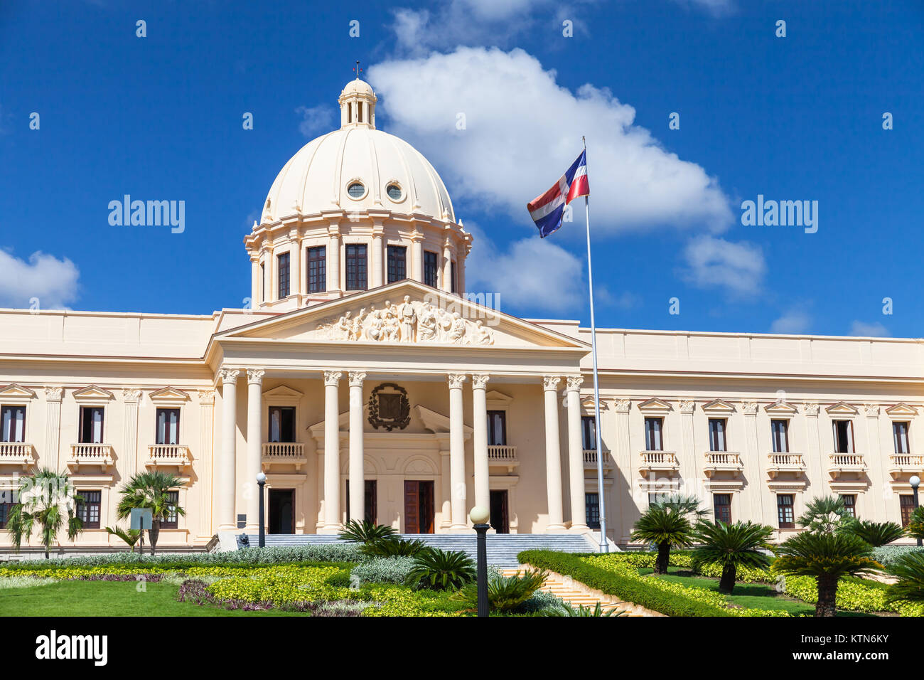 The National Palace, Santo Domingo, capital city of Dominican Republic Stock Photo