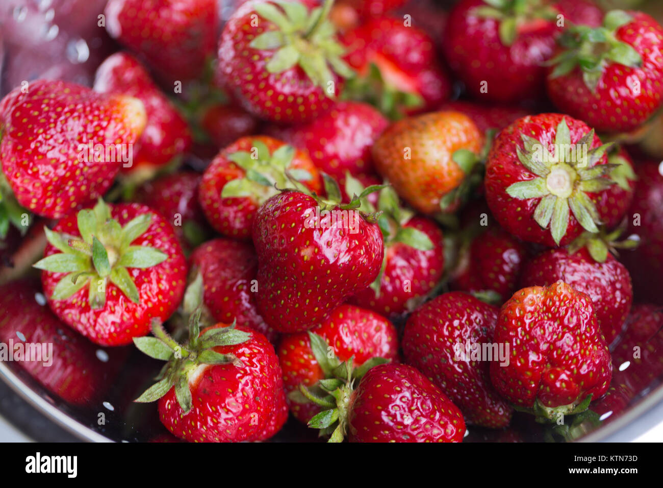 Fresh ripe strawberry Stock Photo - Alamy