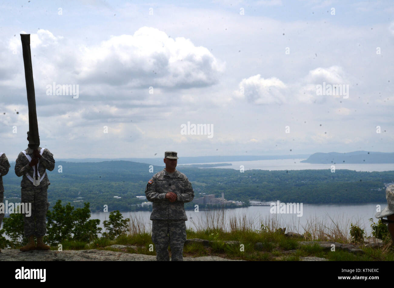 Cortlandt Manor Camp Smith Training Site held their Unit Colors Uncasing and Repatching