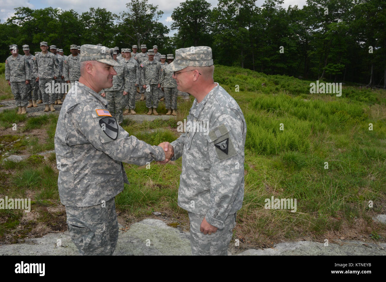 Cortlandt Manor- Camp Smith Training Site held their Unit Colors ...