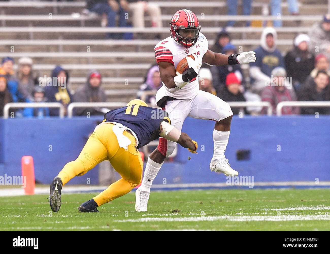 Utah's Uniform for the Heart of Dallas Bowl - Block U