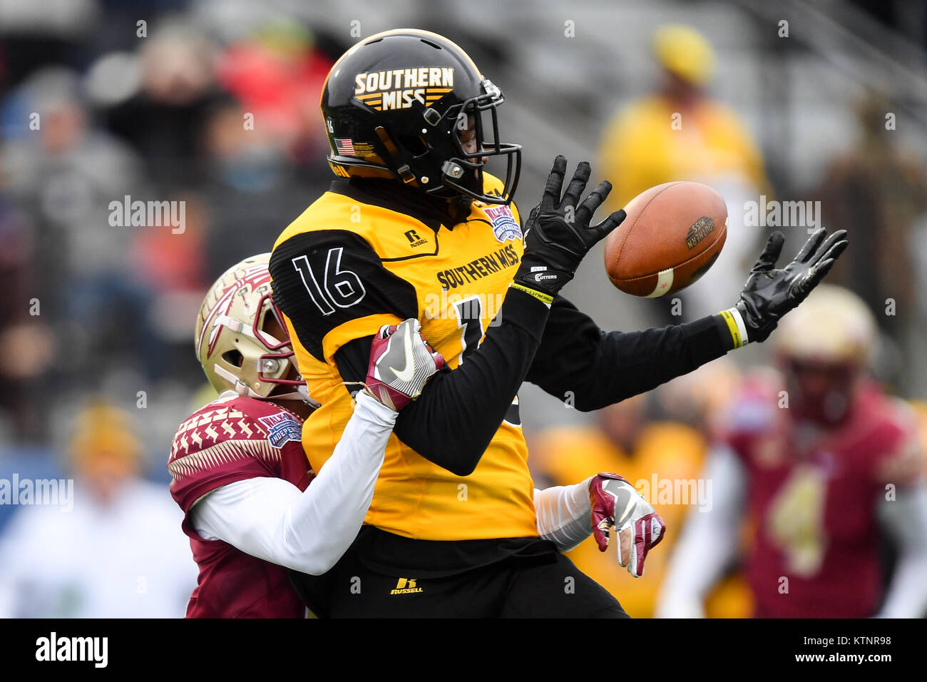 Shreveport La Usa 27th Dec 2017 Southern Miss Golden