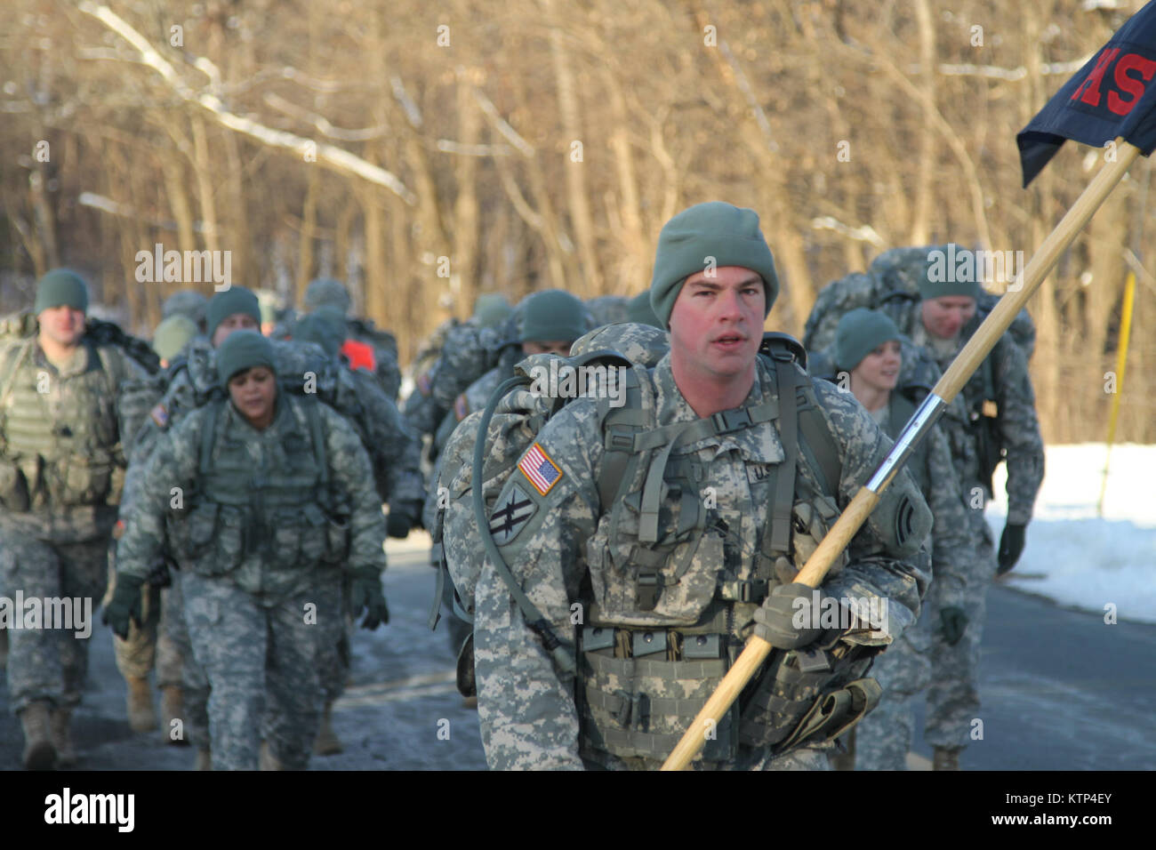 Soldiers of the 42nd Infantry Division Headquarters Support Company ...